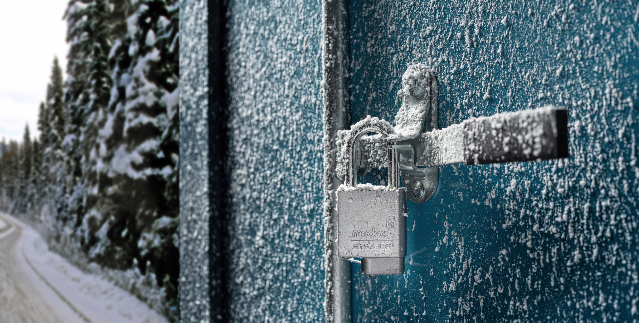 Padlocks protect outdoor fencing, critical infrastructure, and unmanned